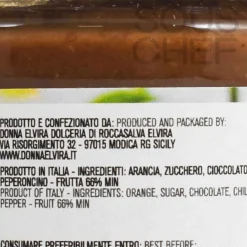 Donna Elvira Orange Chocolate and Chilli Marmalade, 210g Sale