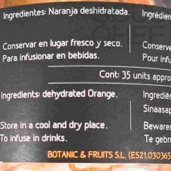 Botanic & Fruits Dried Blood Orange Slices in Jar, 70g Best