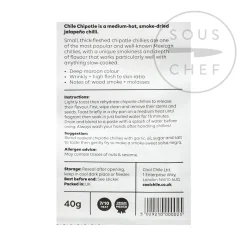 Cool Chile Co Dried Chipotle Chillies, 40g Clearance