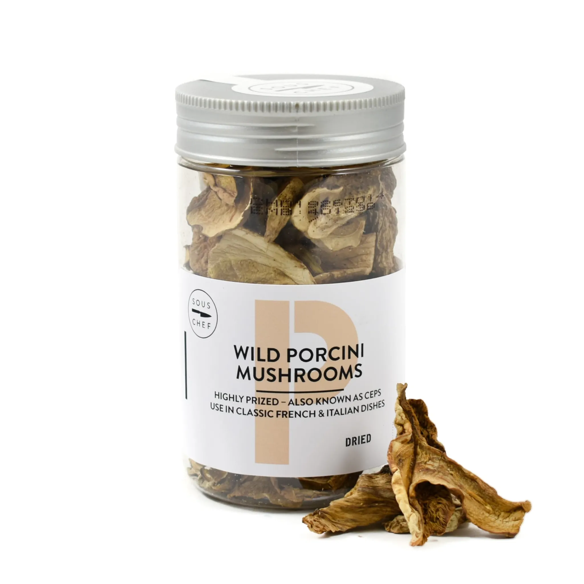 Sous Chef Dried Wild Porcini Mushrooms, 40g Discount