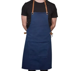 Dutchdeluxes Canvas BBQ Apron in Dark Blue New