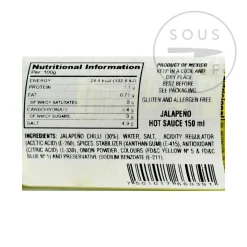 El Yucateco Jalapeno Sauce, 150ml New