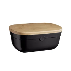 Emile Henry Black Bread Storage Box Discount