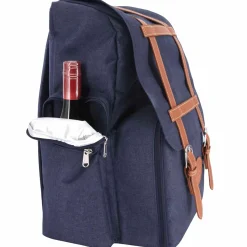 Les Jardin de la Comtesse Escapade Navy Picnic Backpack, 4 Person Online