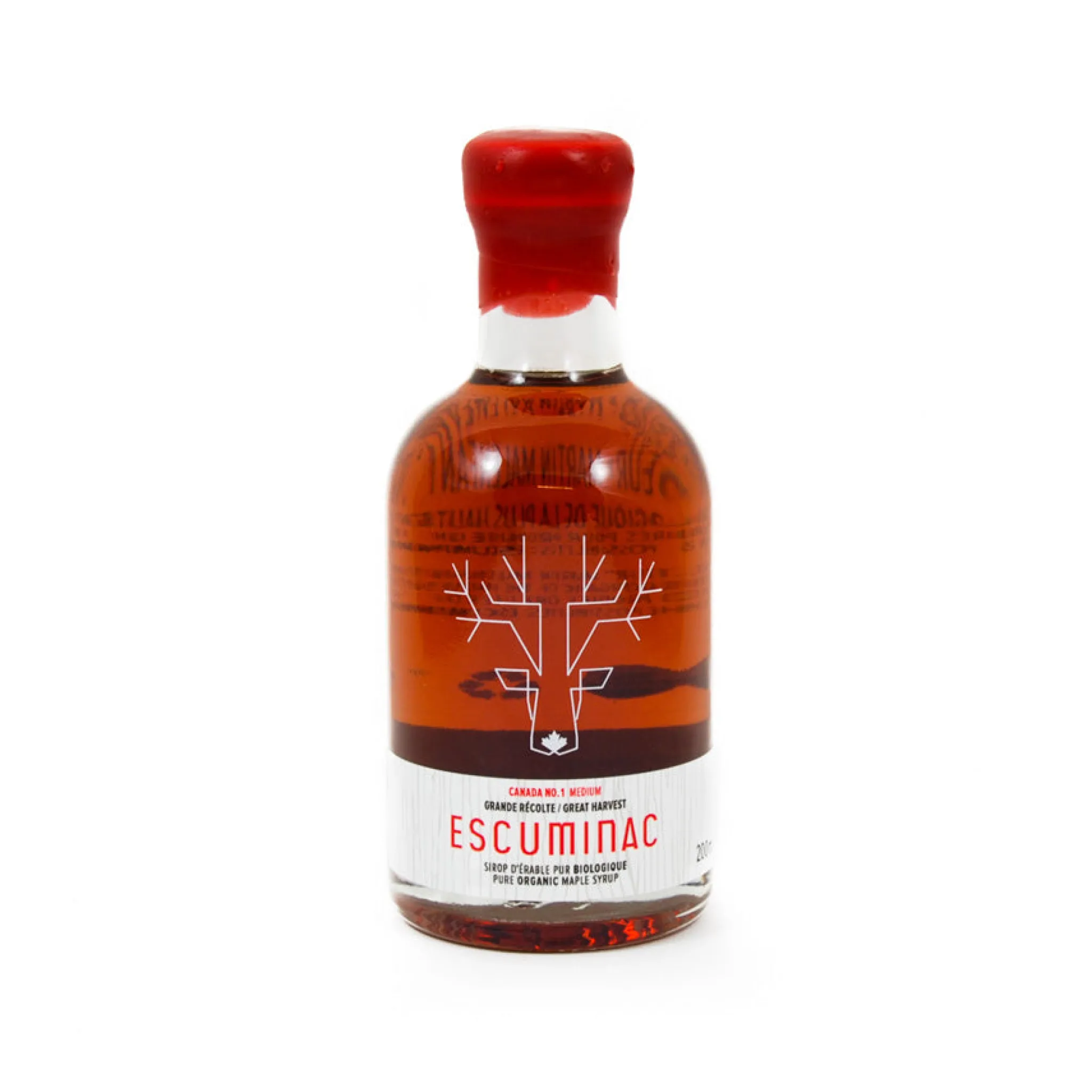 Escuminac Great Harvest Medium Maple Syrup, 200ml New