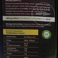 Essential Cuisine Signature Hollandaise Sauce, 1 litre
