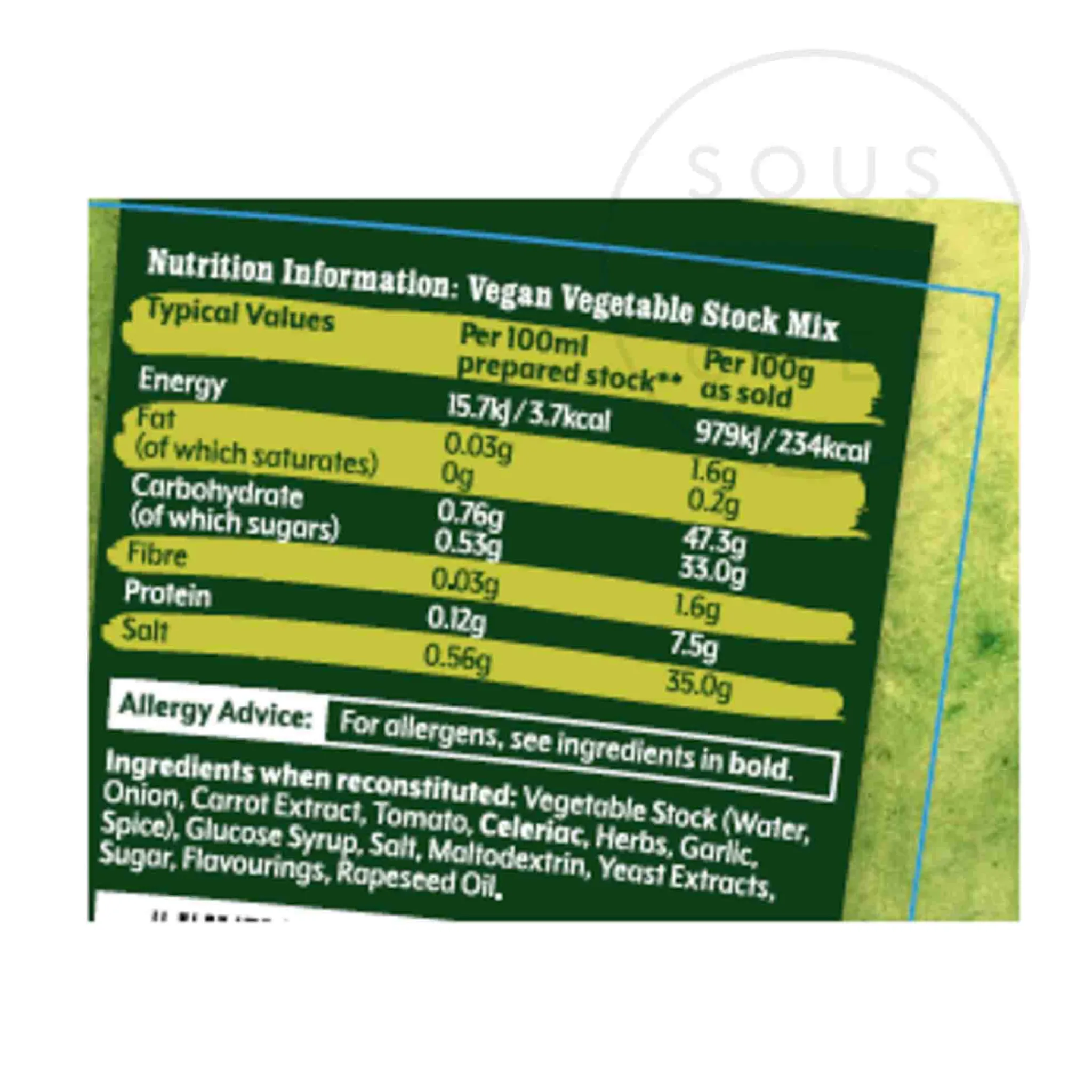 Essential Cuisine Vegan Vegetable Stock, 800g