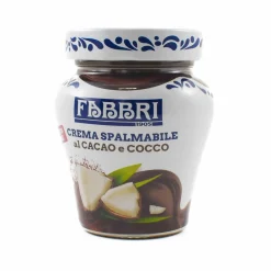 Fabbri Chocolate & Coconut Cream, 200g Outlet
