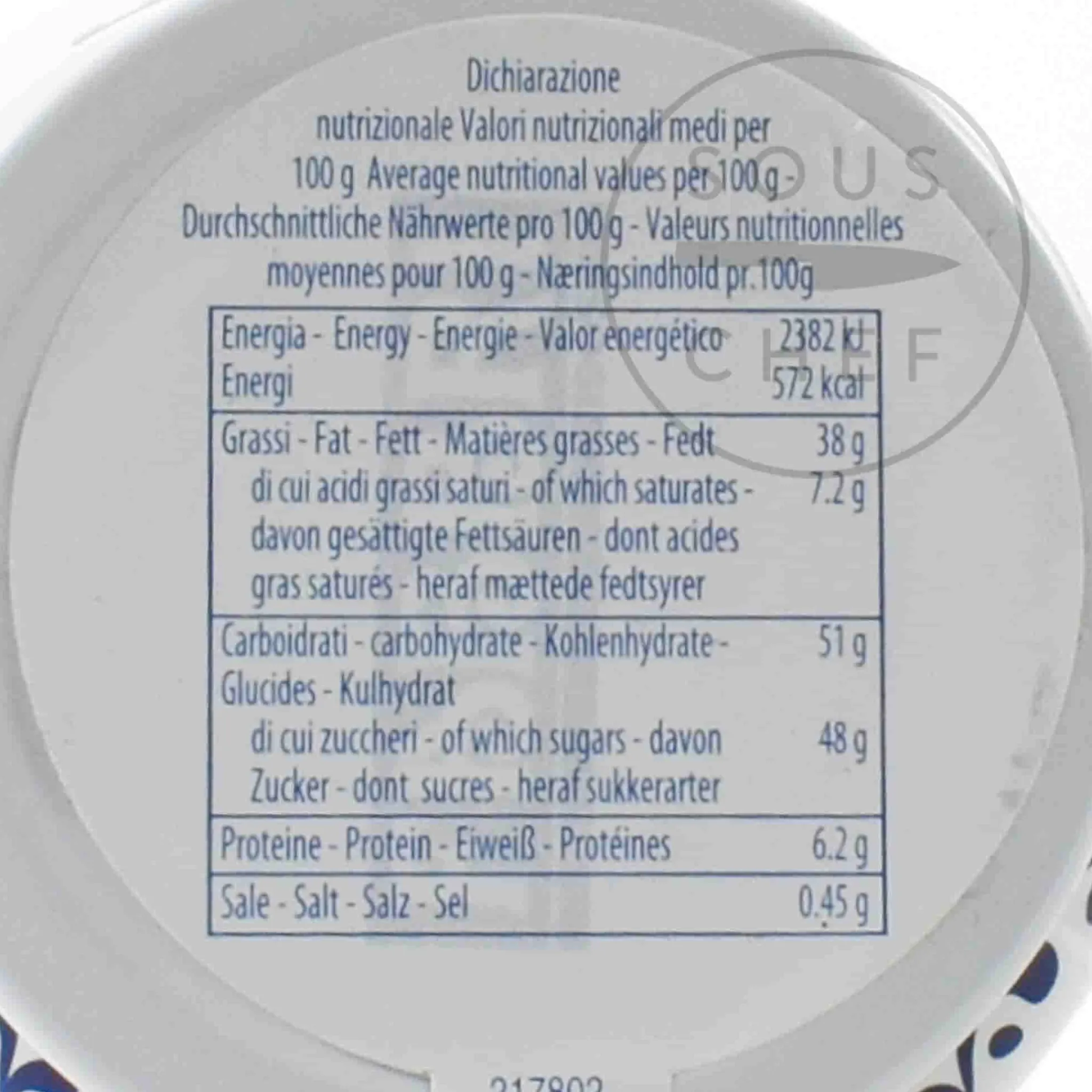 Fabbri Salted Caramel Spread, 200g Hot