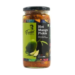 Ferns ' Hot Mango Pickle, 380g