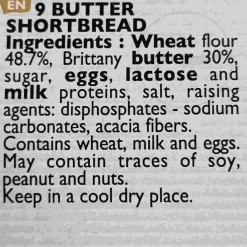 Filet Bleu Traditional Shortbread, 115g Discount