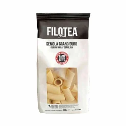 Filotea Rigatoni Durum Wheat Semolina Pasta, 500g Online