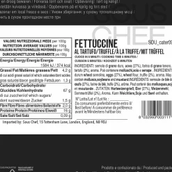 Filotea Truffle Fettuccine Pasta, 500g New