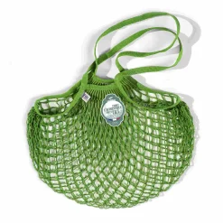 Filt String Bag in Lime Green, Long Handle Clearance