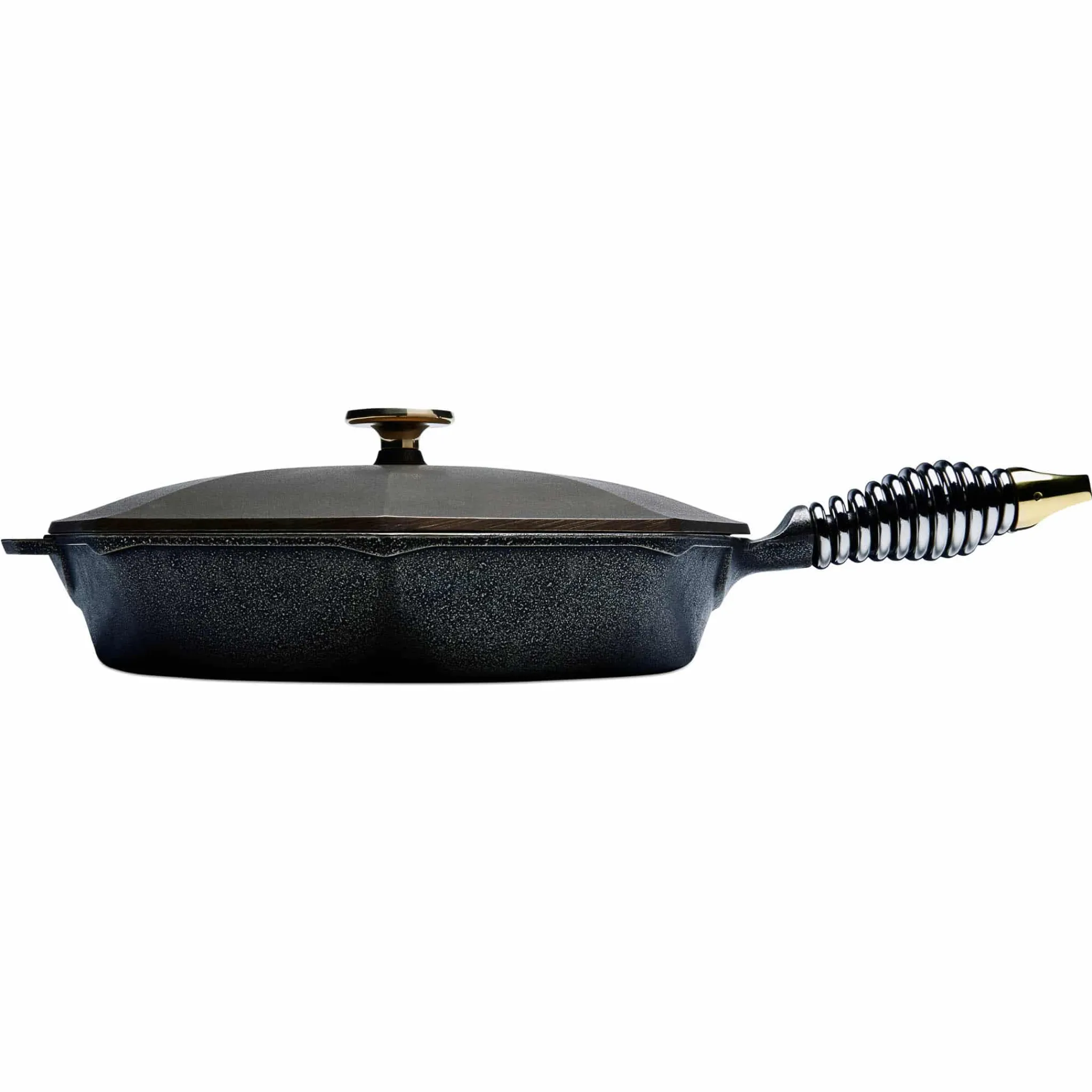 Finex Cast Iron Skillet with Lid, 30cm (12inch) Outlet
