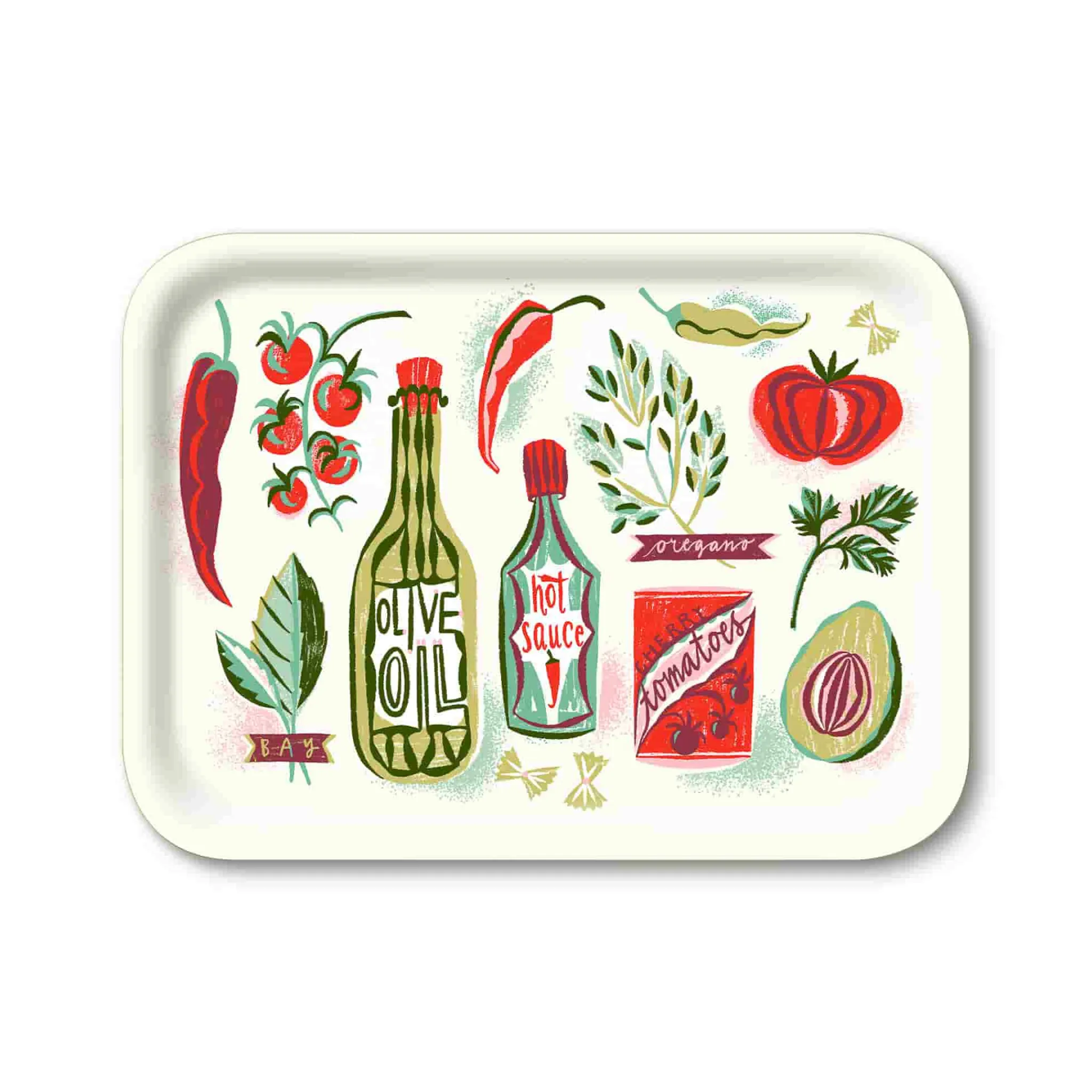 Jamida Food Design Rectangle Serving Tray, 27x20cm Discount