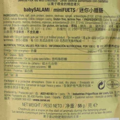 Coren Fuet Sausage Beer Sticks, 55g Discount