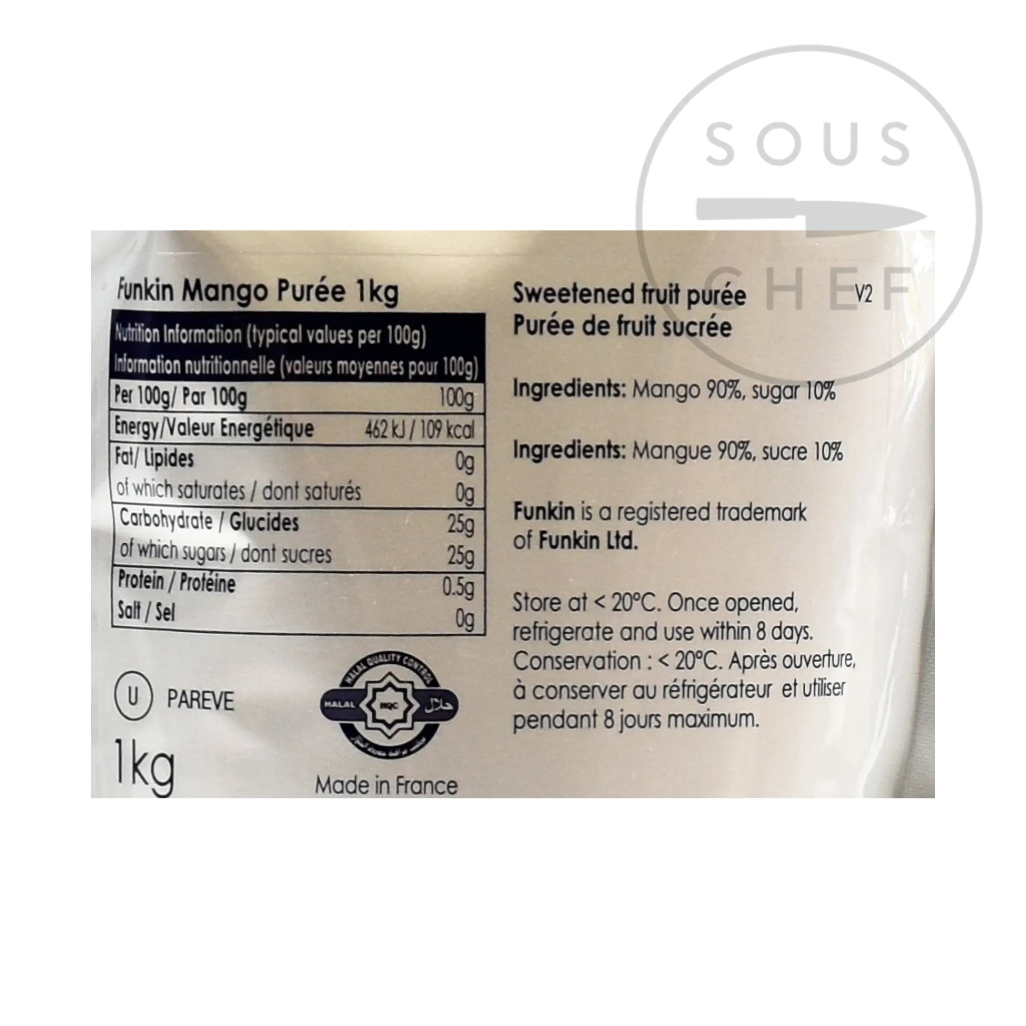 Funkin Mango Puree, 1kg Online