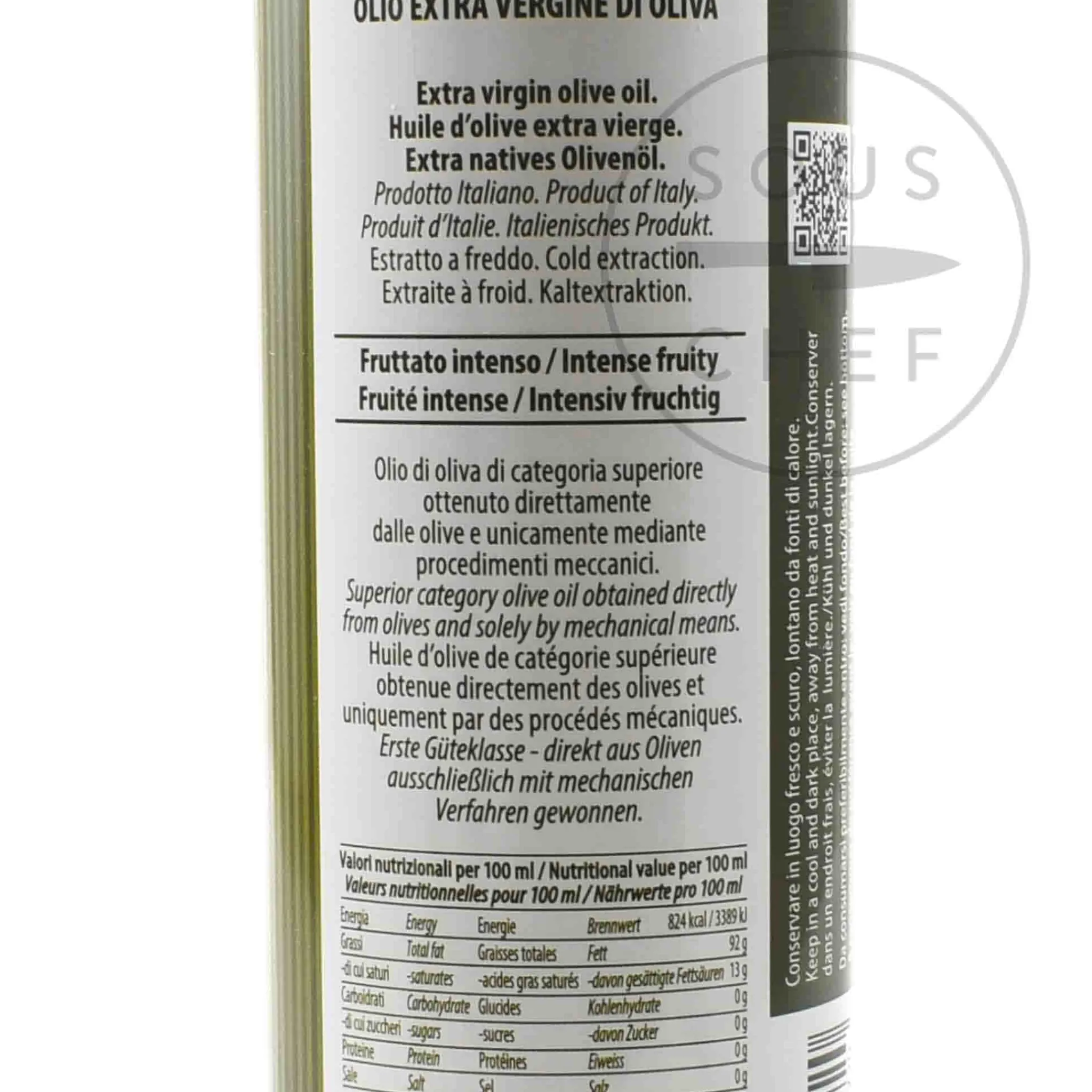 Galantino Intenso Lattina Extra Virgin Olive Oil in Tin, 500ml Sale
