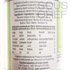 Galantino Puglian Basil Extra Virgin Olive Oil, 100ml Online