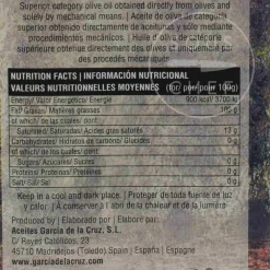 Garcia de la Cruz Coupage Blend Extra Virgin Olive Oil in Tin, 500ml Online