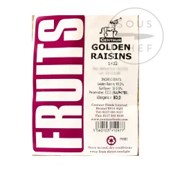 Centaur Golden Raisins, 1kg Outlet