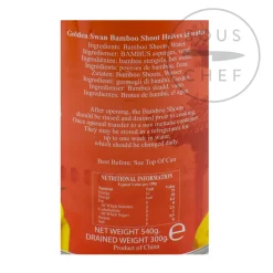 Golden Swan Bamboo Halves, 540g Clearance