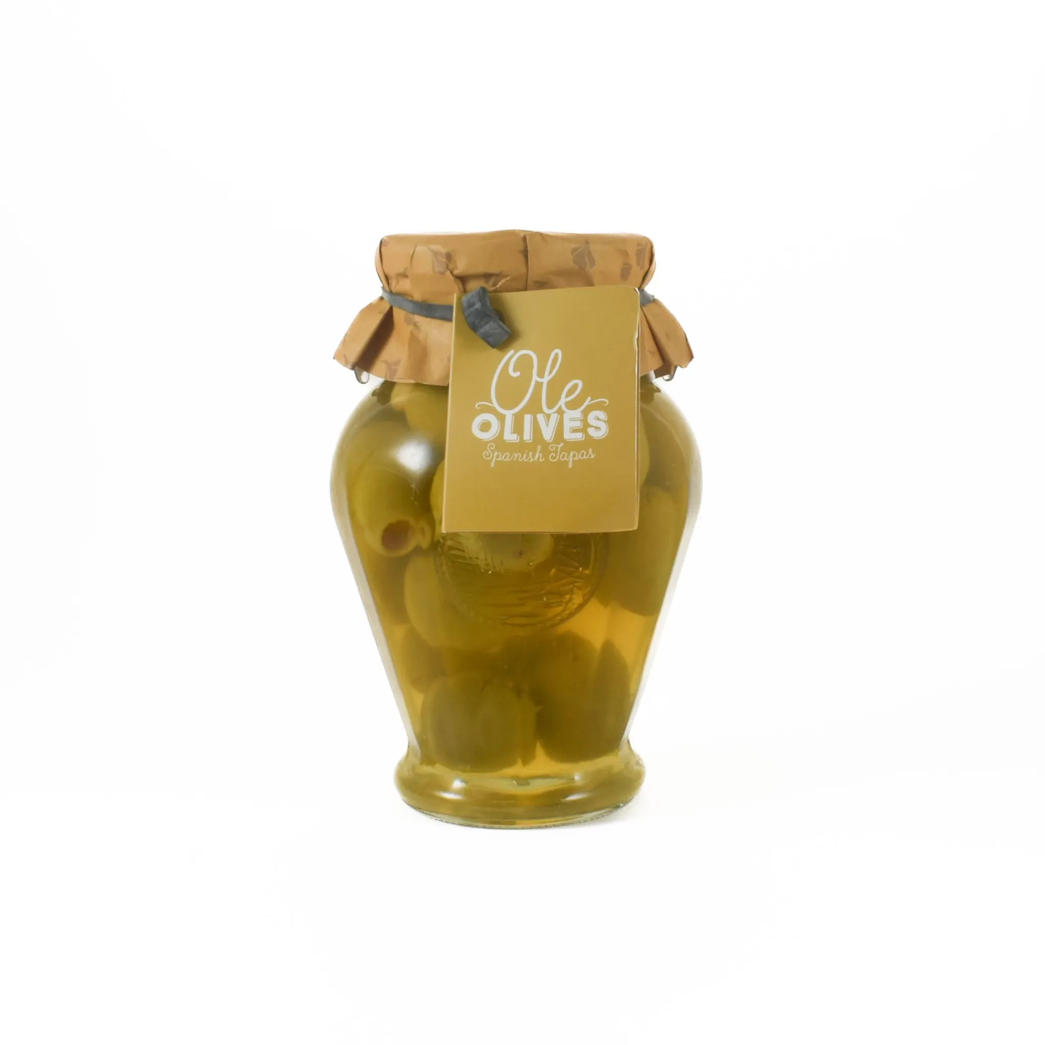 Triana Olivas Gordal Olives with Garlic, 580ml Best