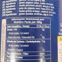 GOYA Green Pigeon Peas, 425g New