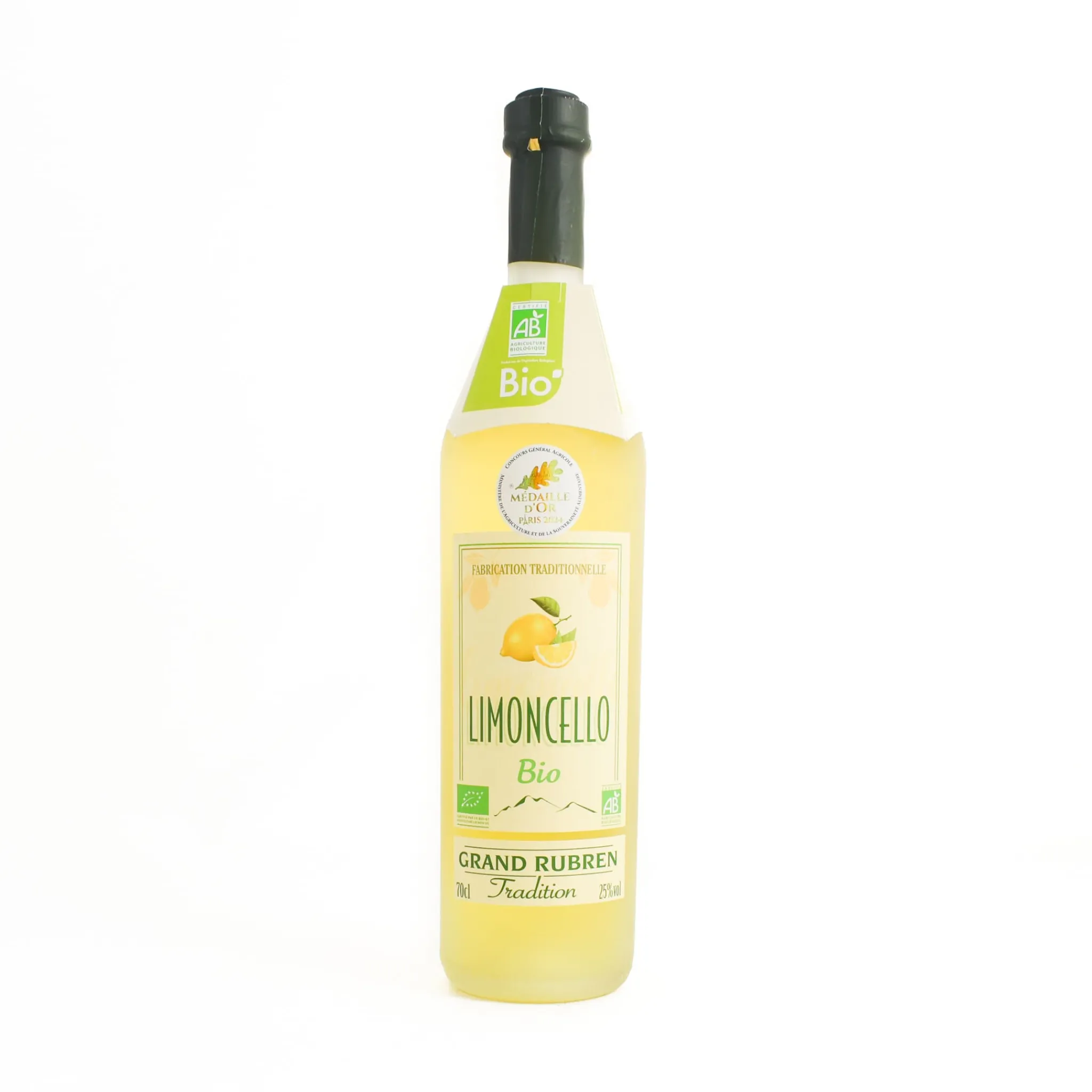 Grand Rubren Organic Limoncello 25V, 700ml Outlet