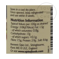 Opies Green Peppercorns in Brine Hot