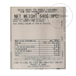 Hime Green Tea Noodle, 640g