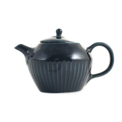 Kiji Stoneware & Ceramics Gyo Blue Tea Pot, 400ml
