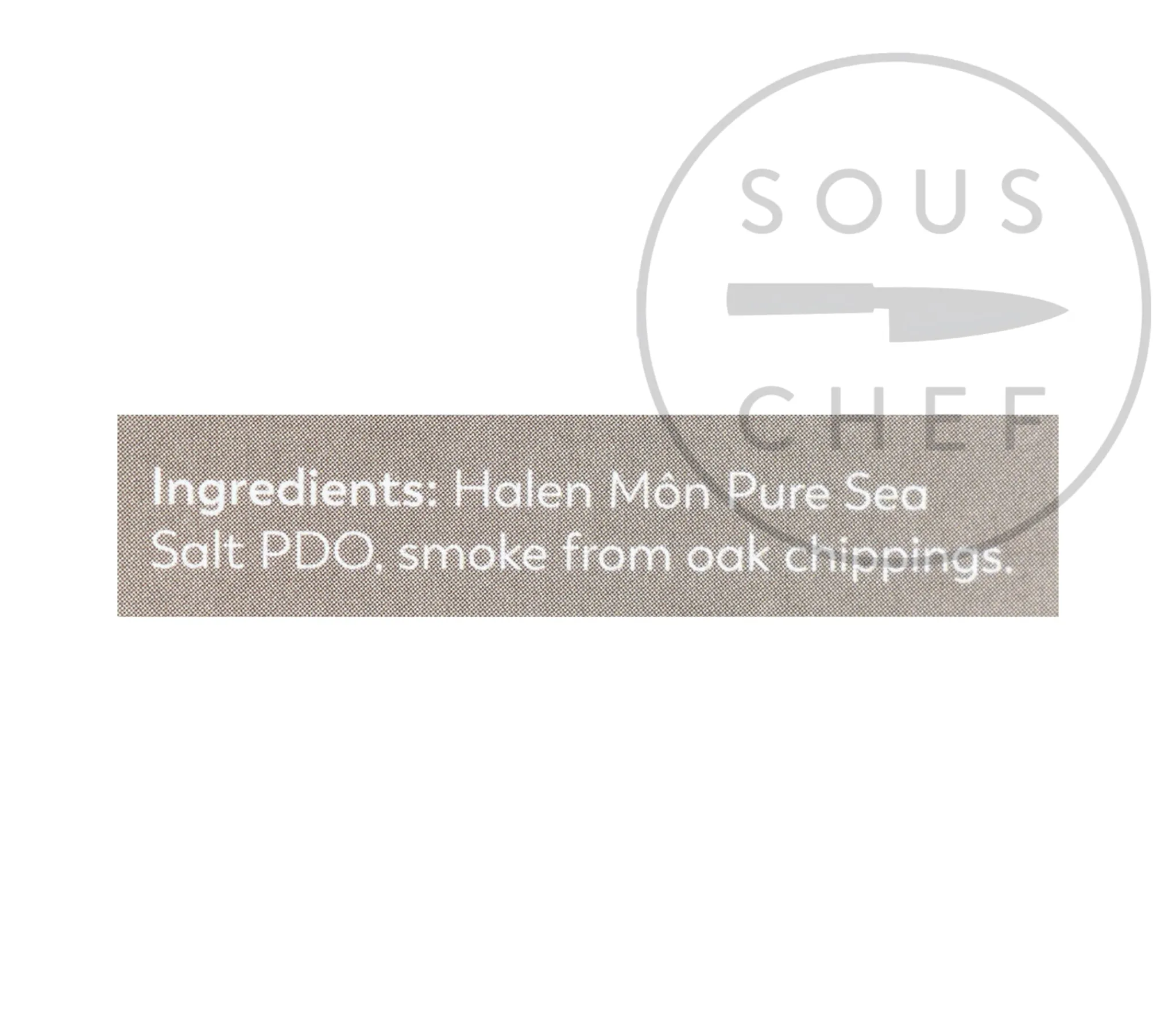 Halen Môn Halen Mon Oak Smoked Sea Salt, 100g Clearance