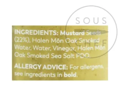 Halen Môn Halen Mon Smoky Dijon Mustard, 200g Clearance