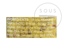 Halen Môn Halen Mon Smoky Honey Mustard, 200g