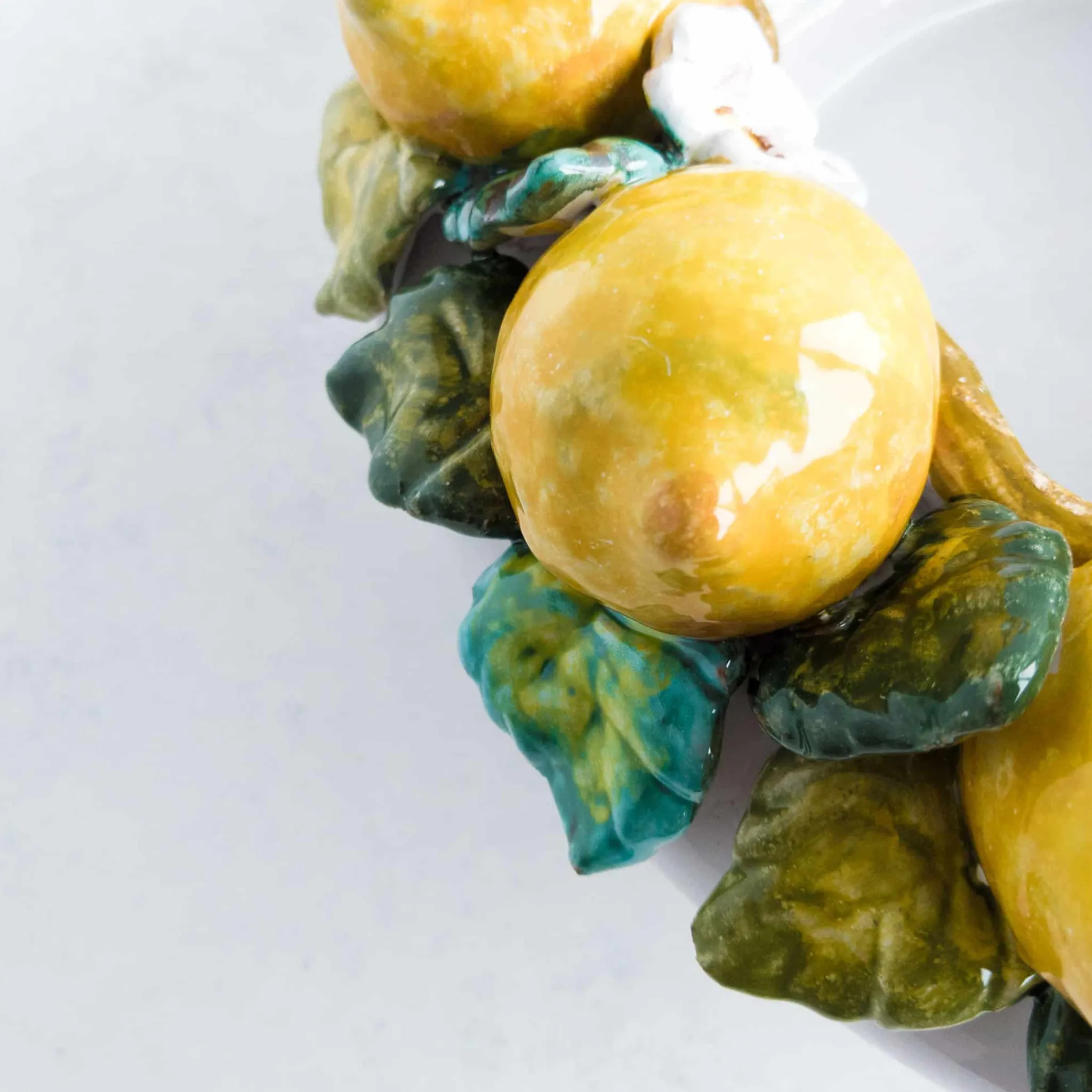 Tuscan Handmade Handmade Tuscan Lemon Bowl, 35cm New