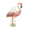 Hannah Turner Flamingo Egg Cup, 15cm Best