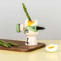 Hannah Turner Green Bird Egg Cup, 6cm Sale