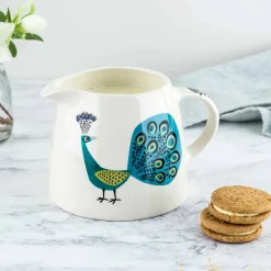Hannah Turner Peacock Milk Jug, 280ml Best