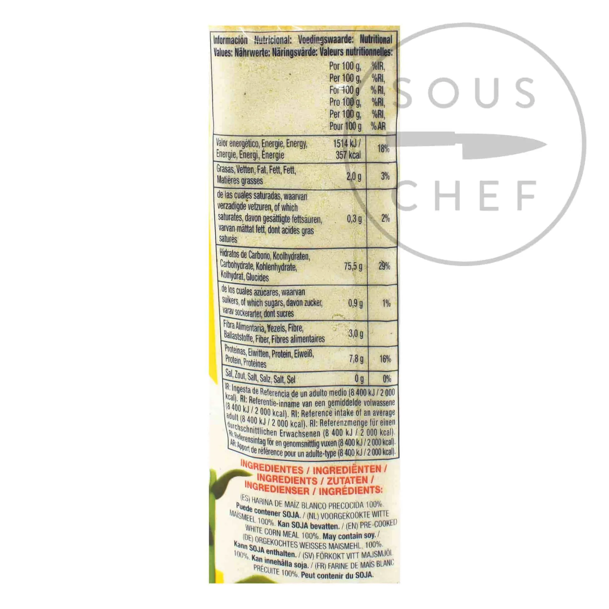 PAN Harina - White, 1kg