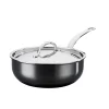 Hestan Nanobond Curved Saute Pan with Lid, 24cm Online