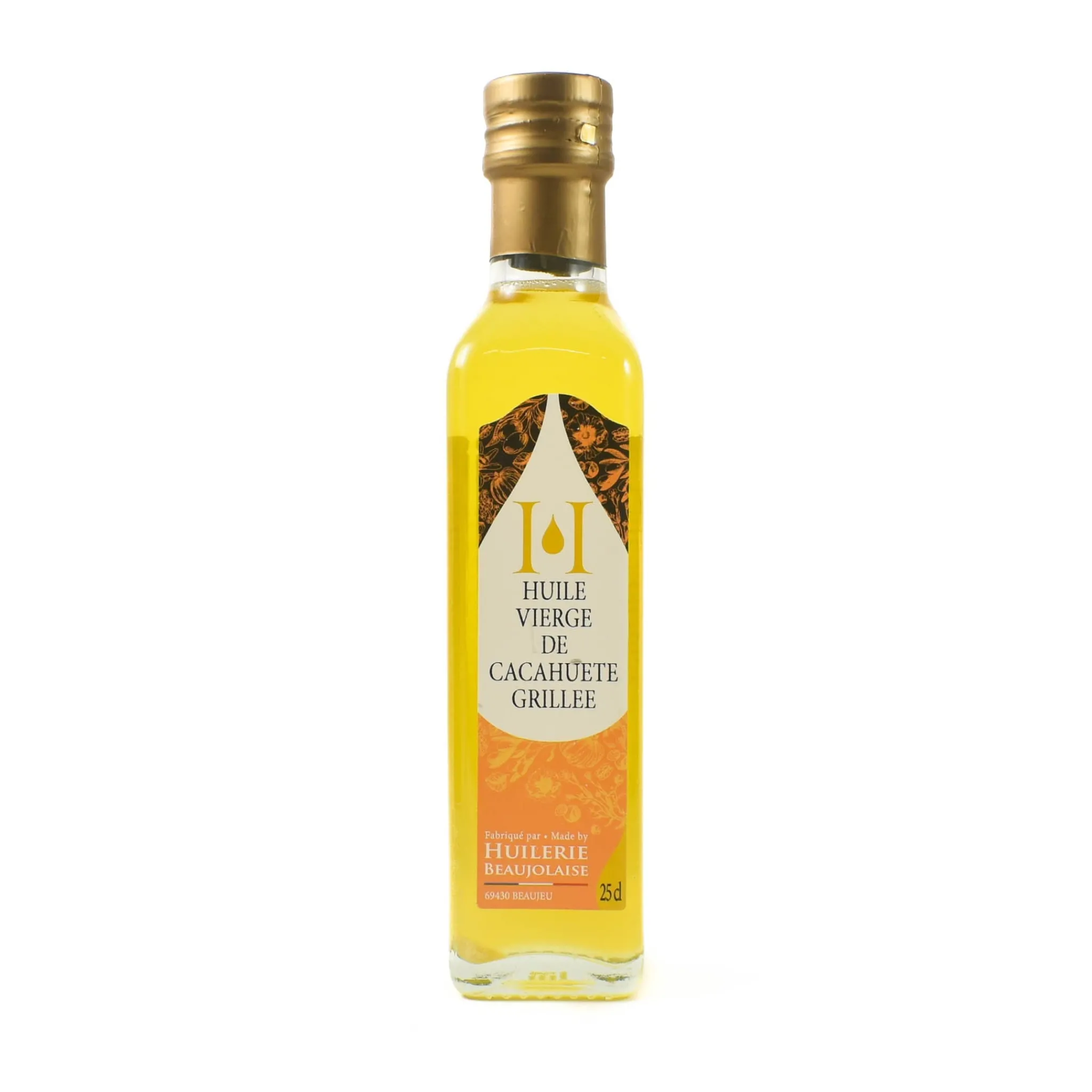 Huilerie Beaujolaise Virgin Peanut Oil, 250ml Outlet