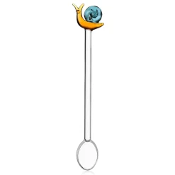 Ichendorf Milano Snail and Frog Set of 2 Stirring Spoons, 15cm Clearance