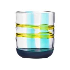 Ichendorf Milano Teal & Yellow Patterned Tumbler, 350ml Best