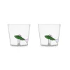 Ichendorf Milano Ichendorf Set of 2 Green Sardine Tumblers, 300ml New