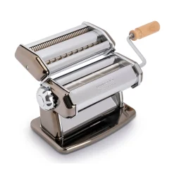 Imperia Pasta Imperia Black Gourmet Pasta Maker with Textured Rollers Online