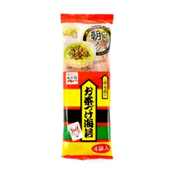 Nagatantien Instant Ochazuke Rice Seasoning - Nori, 4 x 6g New