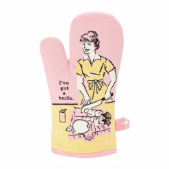 Blue Q I've Got a Knife Double Sided Oven Mitt Discount