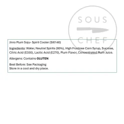 Jinro Plum Soju, 350ml Hot
